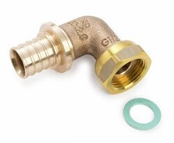 Угольник-переходник REHAU с накидной гайкой RX+ 20-G 1/2 14564131001