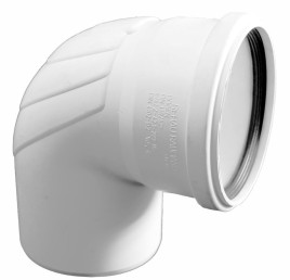 Канализационный угол Rehau Raupiano Plus 15° Ф40