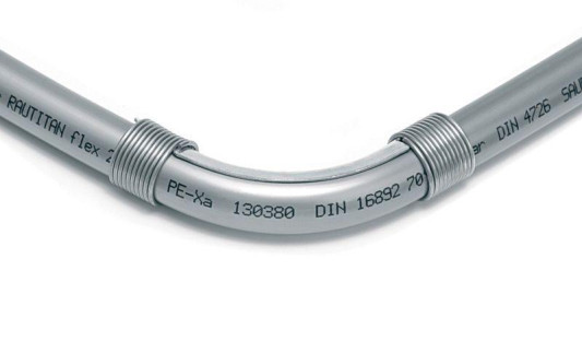 Фиксатор поворота с кольцами 90° Rehau Ф32 11386411002